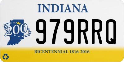 IN license plate 979RRQ