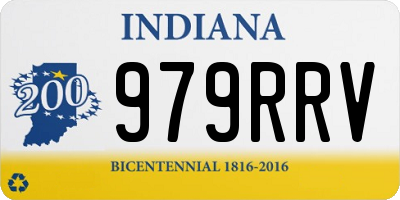 IN license plate 979RRV