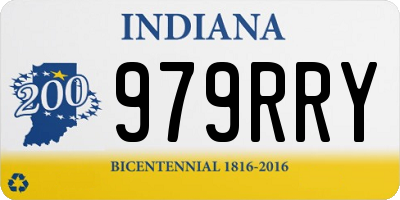 IN license plate 979RRY