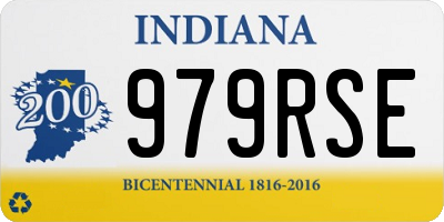 IN license plate 979RSE