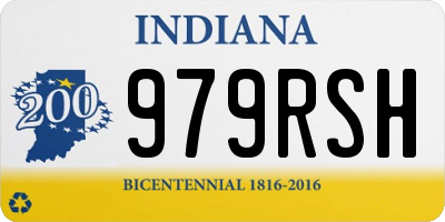 IN license plate 979RSH
