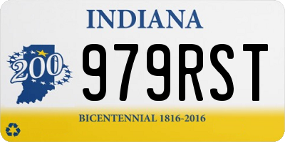 IN license plate 979RST