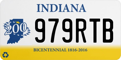 IN license plate 979RTB