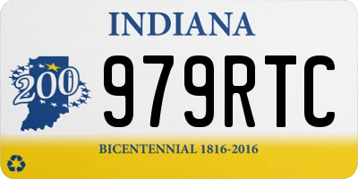 IN license plate 979RTC