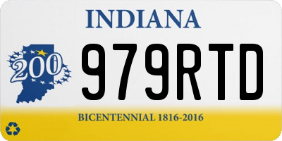 IN license plate 979RTD