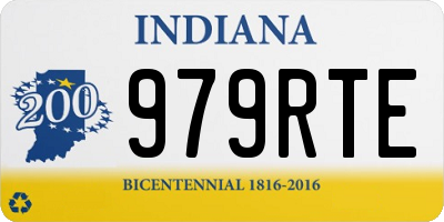 IN license plate 979RTE