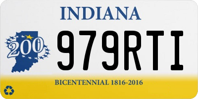 IN license plate 979RTI