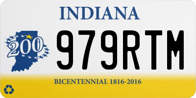 IN license plate 979RTM