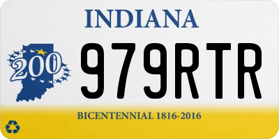 IN license plate 979RTR