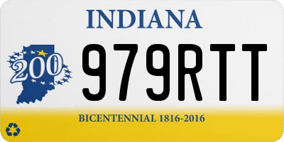 IN license plate 979RTT
