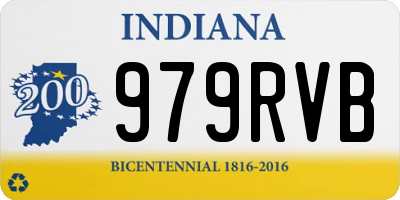 IN license plate 979RVB