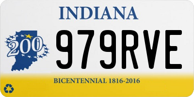 IN license plate 979RVE