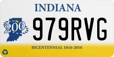 IN license plate 979RVG