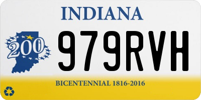 IN license plate 979RVH