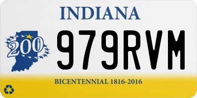 IN license plate 979RVM