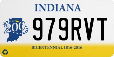 IN license plate 979RVT