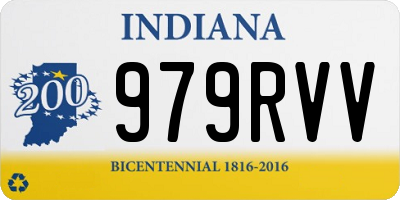 IN license plate 979RVV