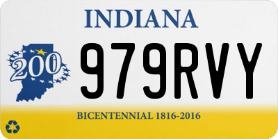 IN license plate 979RVY