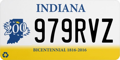 IN license plate 979RVZ