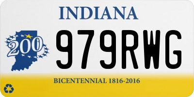 IN license plate 979RWG