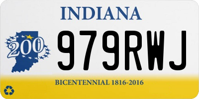 IN license plate 979RWJ