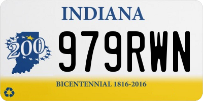 IN license plate 979RWN