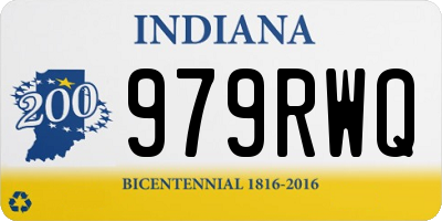 IN license plate 979RWQ