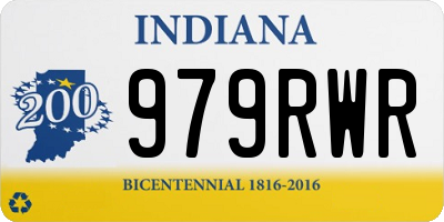 IN license plate 979RWR