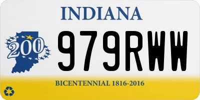 IN license plate 979RWW