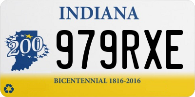 IN license plate 979RXE