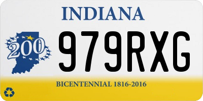 IN license plate 979RXG