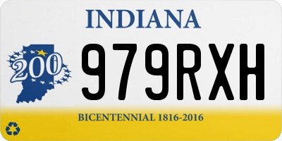 IN license plate 979RXH