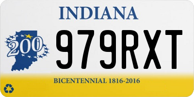 IN license plate 979RXT