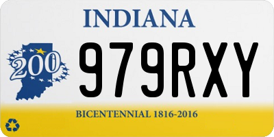 IN license plate 979RXY
