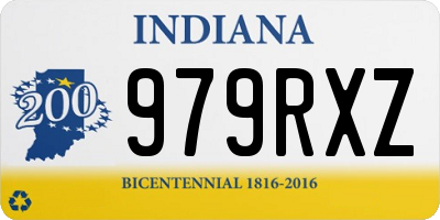 IN license plate 979RXZ