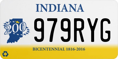 IN license plate 979RYG