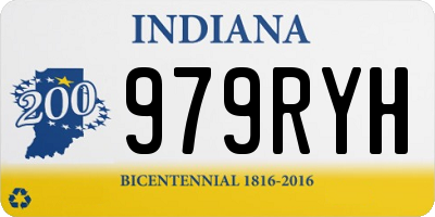 IN license plate 979RYH