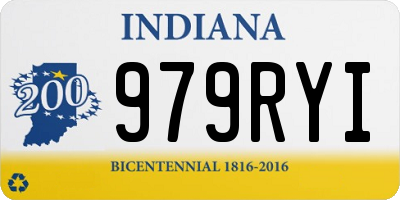 IN license plate 979RYI