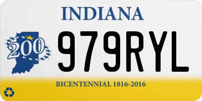 IN license plate 979RYL