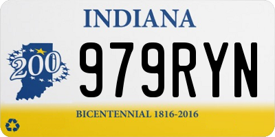 IN license plate 979RYN