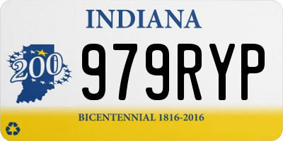 IN license plate 979RYP