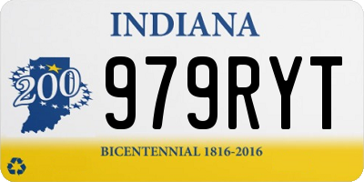 IN license plate 979RYT