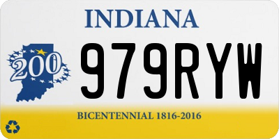 IN license plate 979RYW