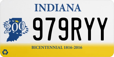 IN license plate 979RYY