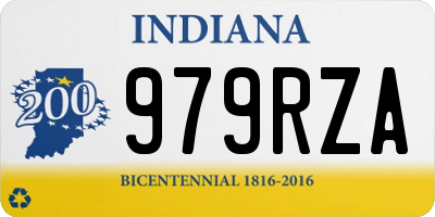 IN license plate 979RZA