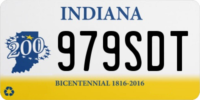 IN license plate 979SDT