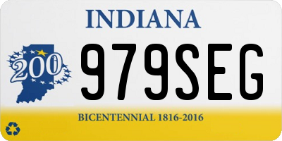 IN license plate 979SEG