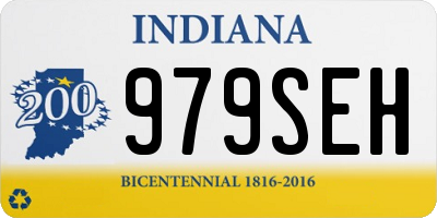 IN license plate 979SEH