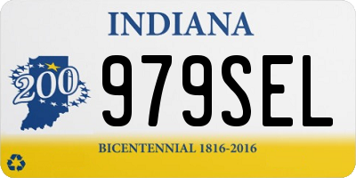IN license plate 979SEL