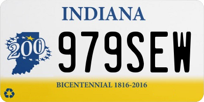 IN license plate 979SEW
